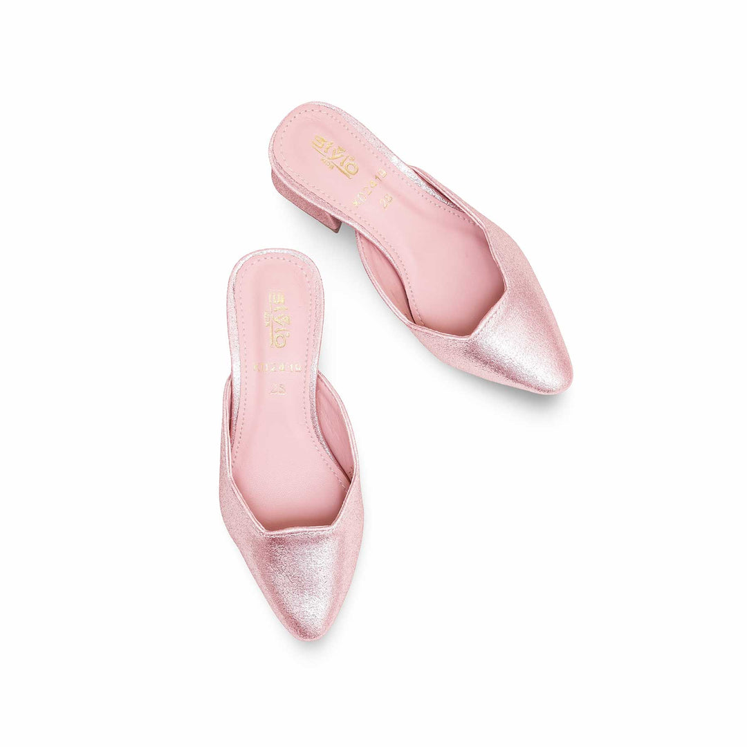 Girls Pink Fancy Pumps KD2419