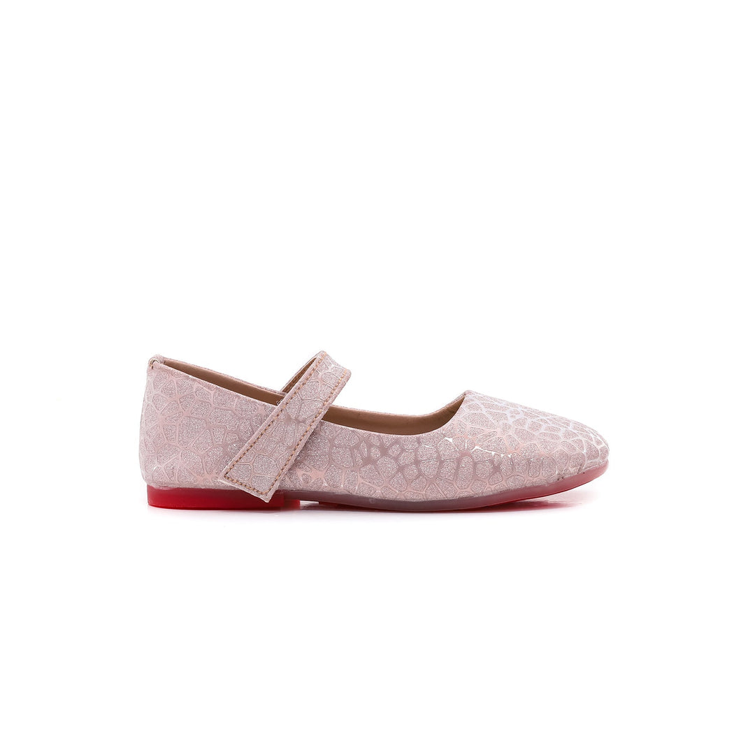 Girls Pink Fancy Pumps KD3837