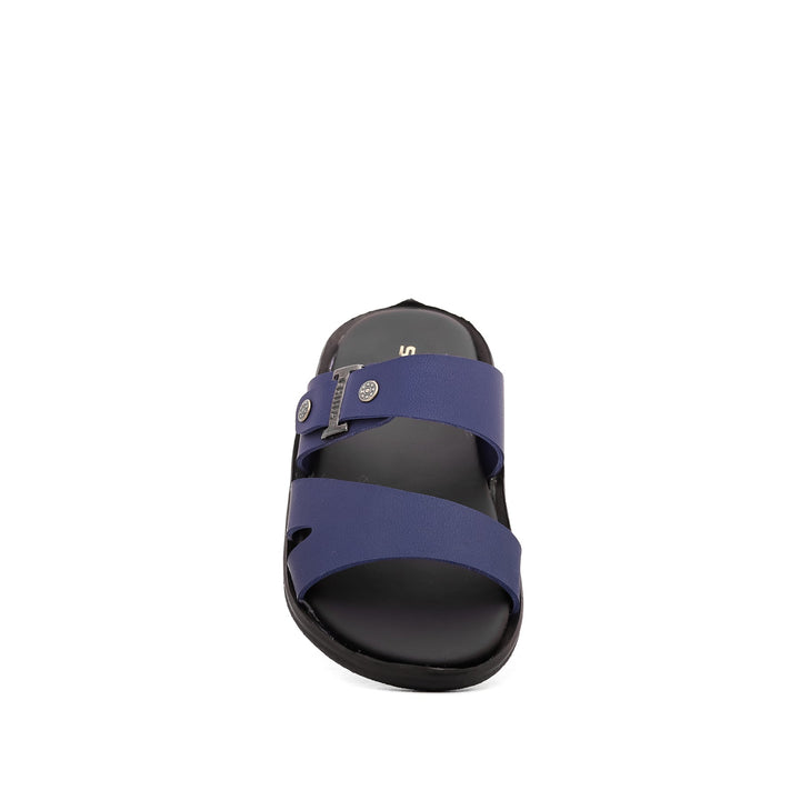 Boys Navy Formal Slipper KD4694