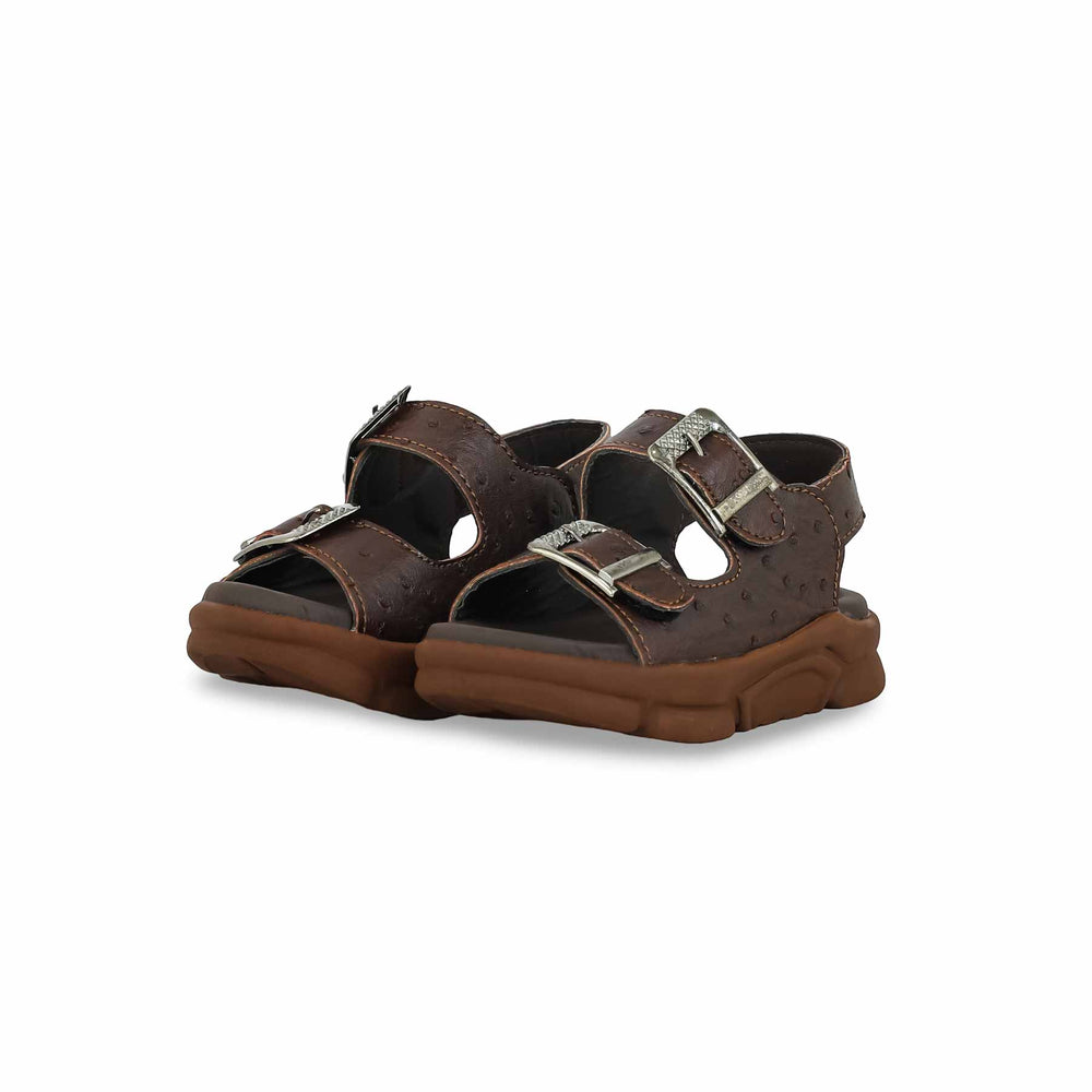 Boys Brown Formal Sandal KD4719