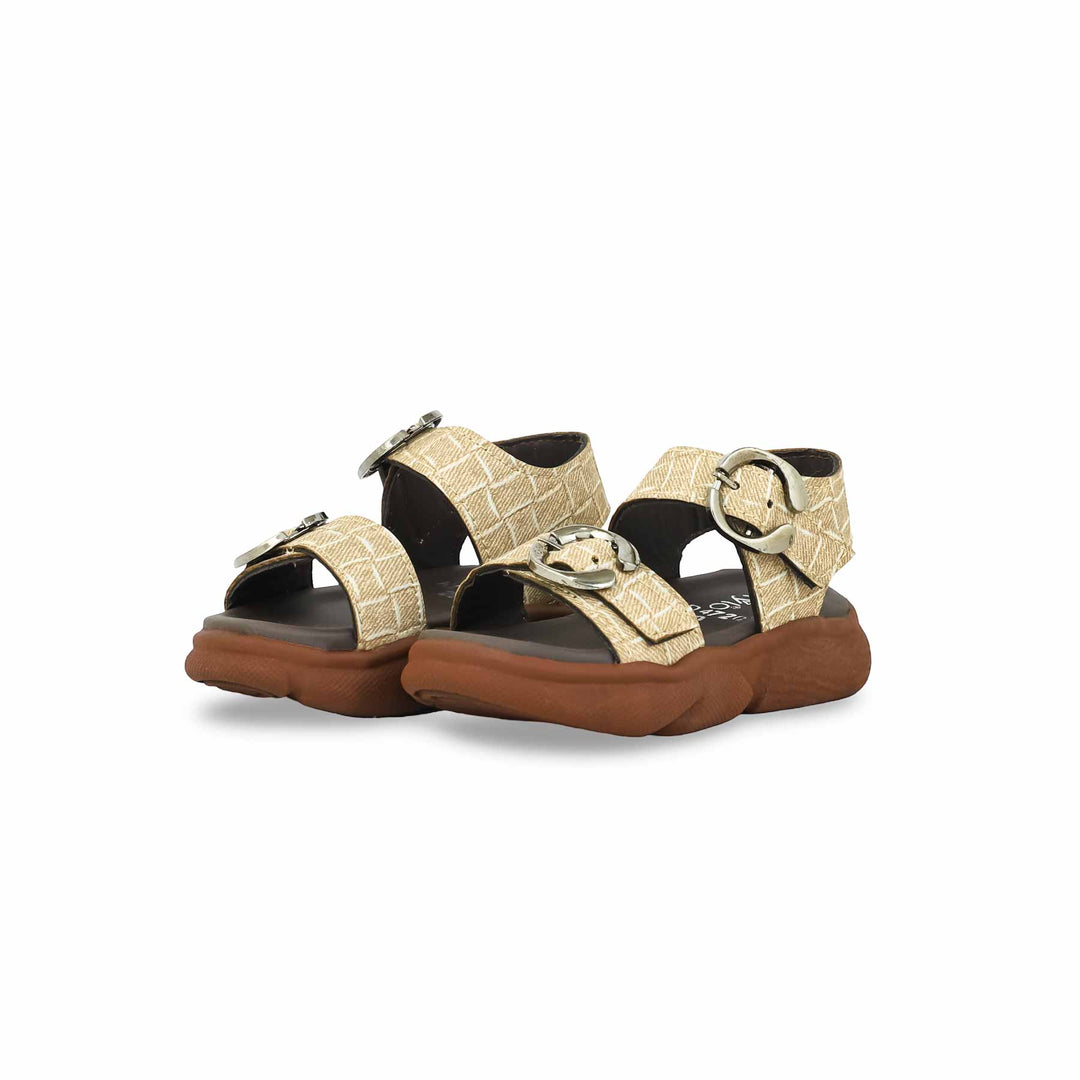 Boys Tan Formal Sandal KD4720