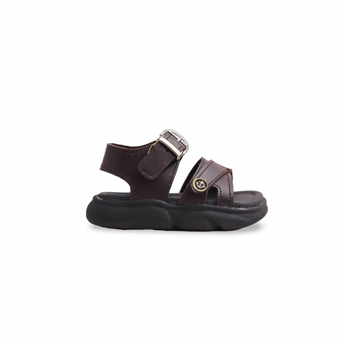 Boys Coffee Formal Sandal KD4722