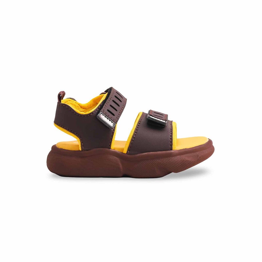Boys Brown Casual Sandal KD4732