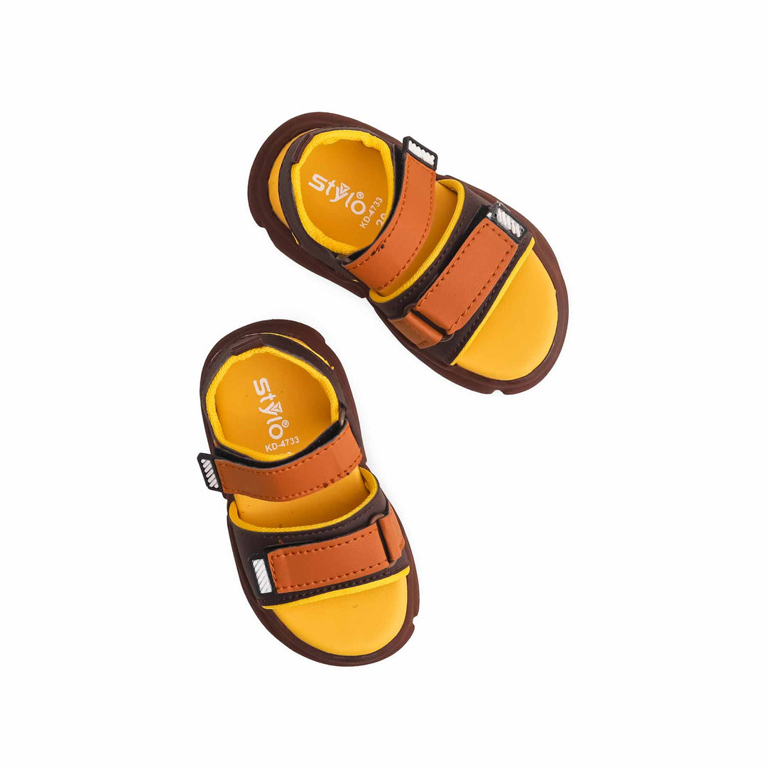 Boys Mustard Casual Sandal KD4733