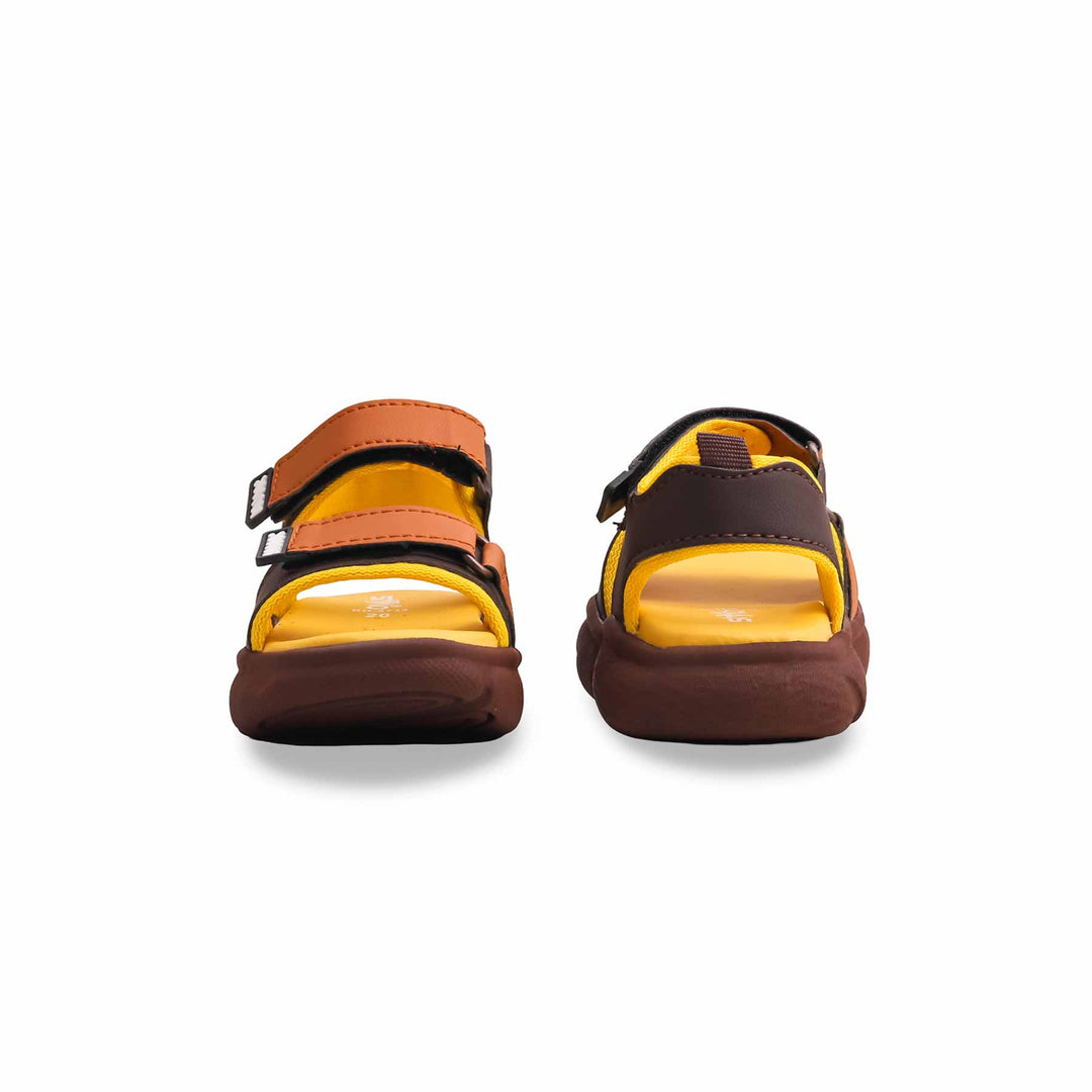 Boys Mustard Casual Sandal KD4733