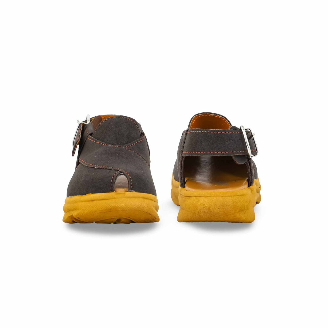 Boys Brown Peshawari Chappal KD4737
