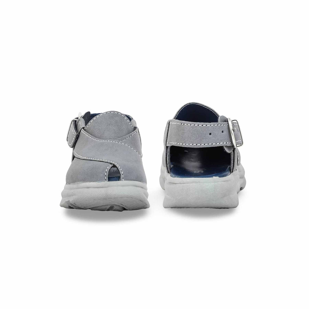 Boys Grey Peshawari Chappal KD4737