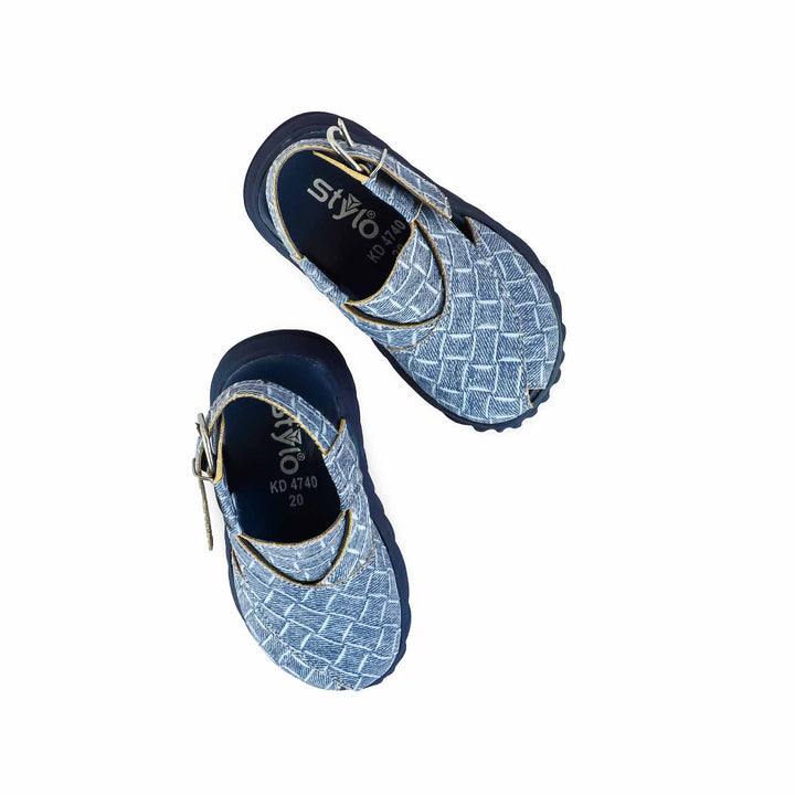 Boys Denim Peshawari Chappal KD4740