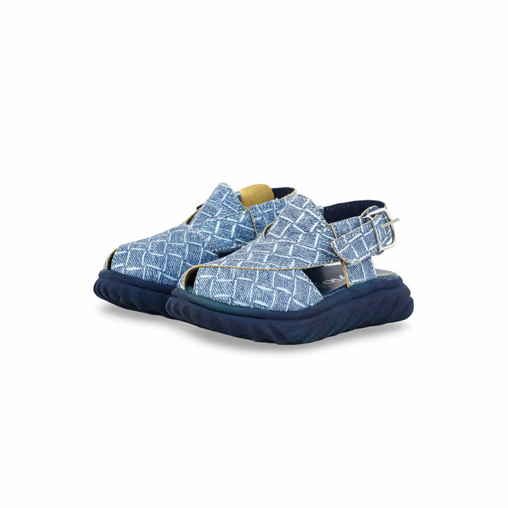 Boys Denim Peshawari Chappal KD4740