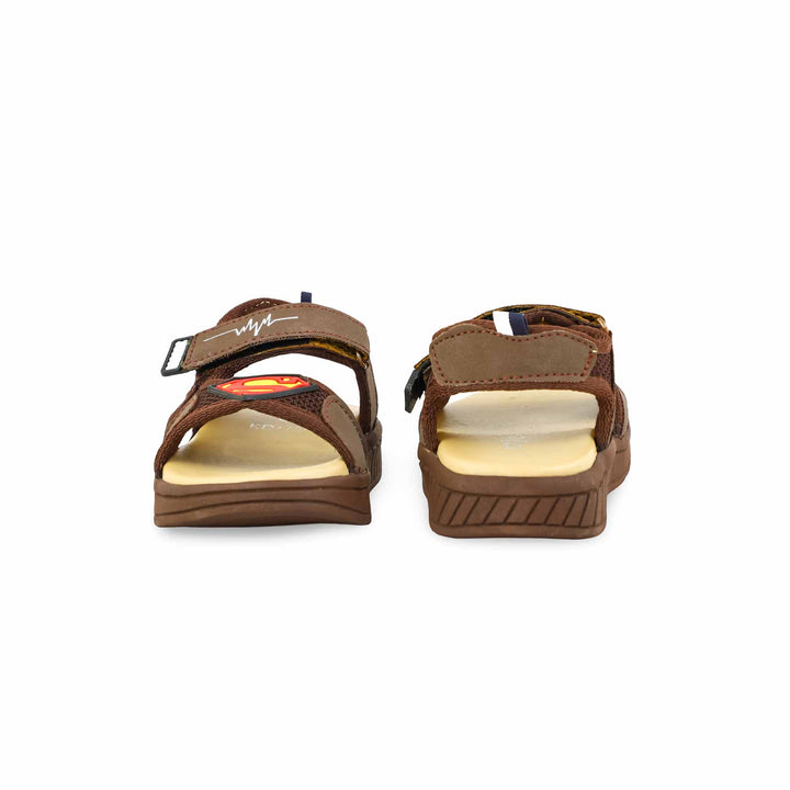 Boys Brown Casual Sandal KD4750