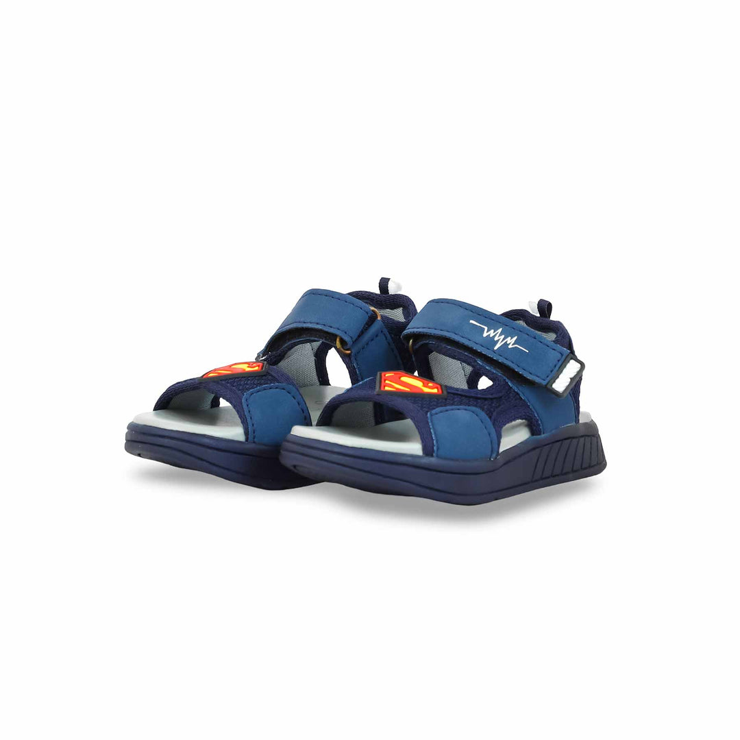 Boys Navy Casual Sandal KD4750
