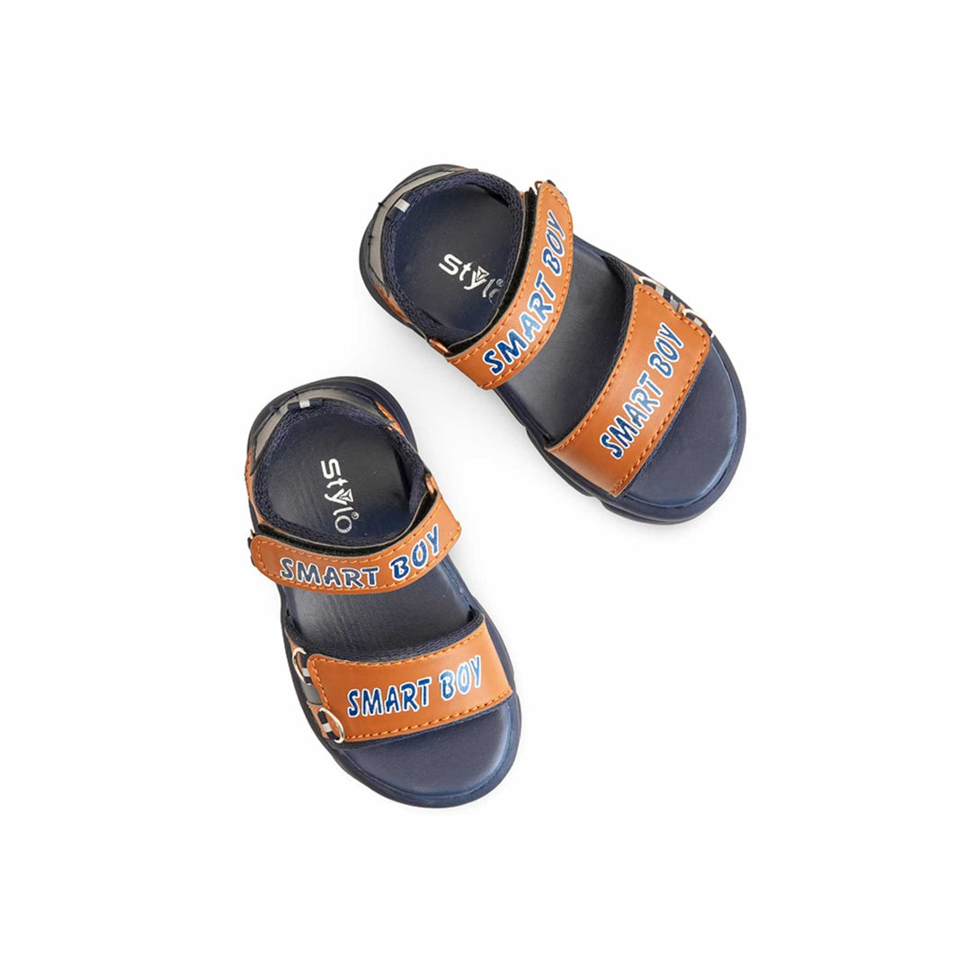 Boys Brown Casual Sandal KD4752