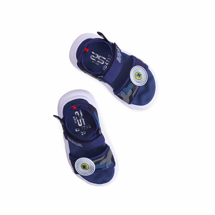 Boys Navy Casual Sandal KD4755