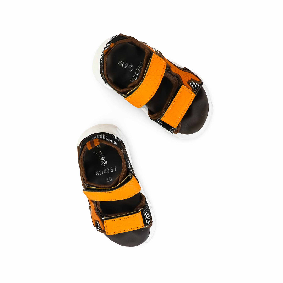 Boys Brown Casual Sandal KD4757