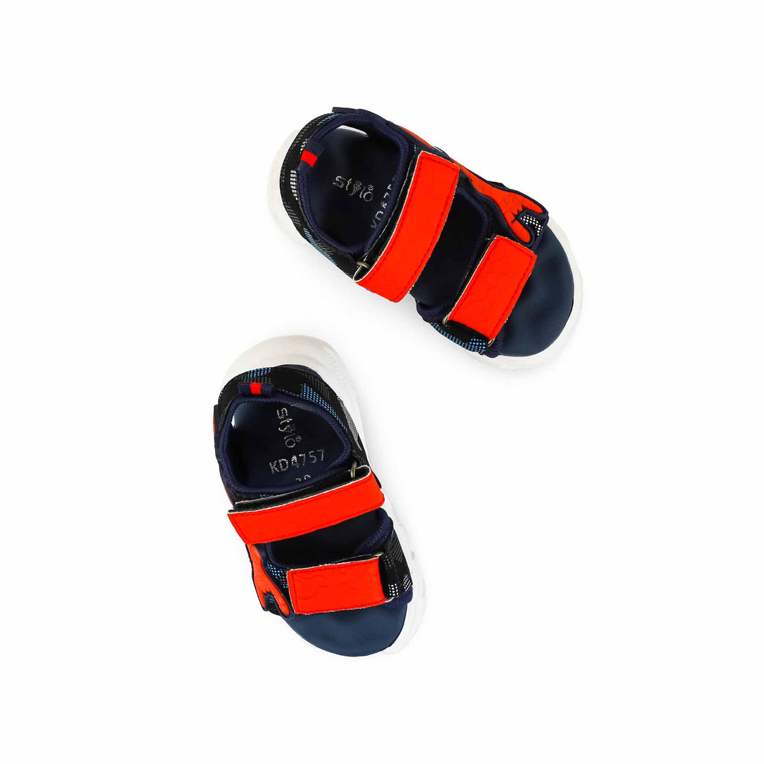 Boys Navy Casual Sandal KD4757