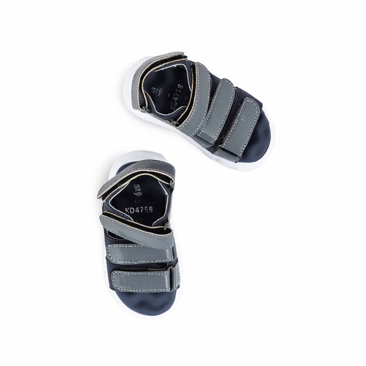 Boys Navy Formal Sandal KD4758
