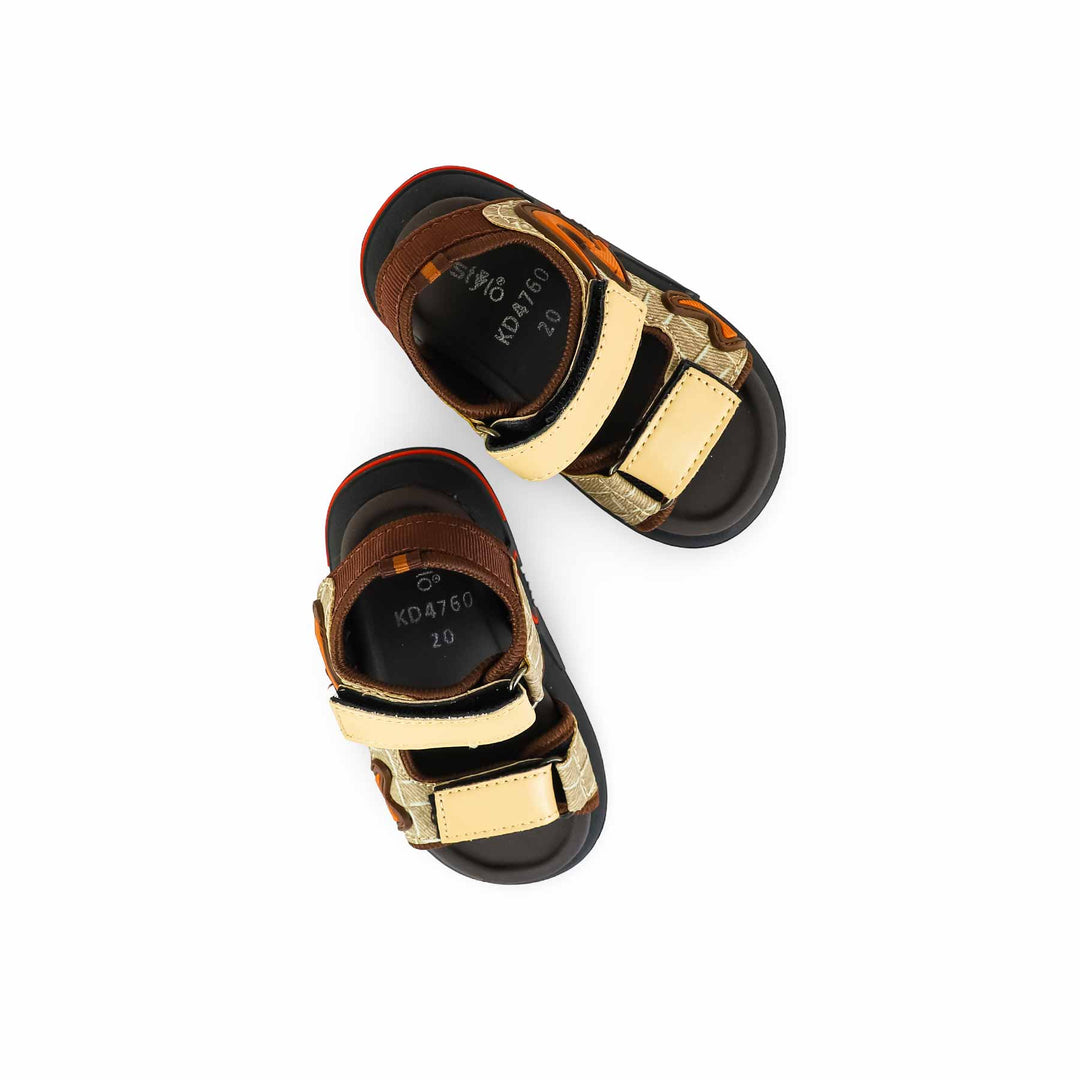 Boys Brown Casual Sandal KD4760