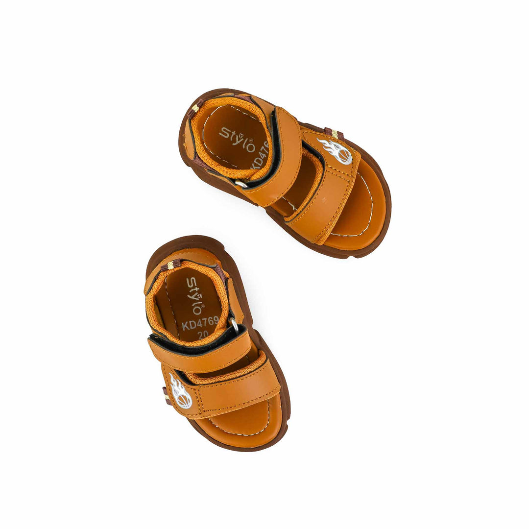 Boys Mustard Casual Sandal KD4769