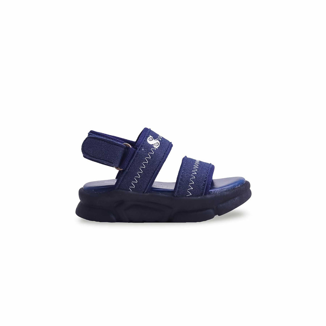 Boys Navy Casual Sandal KD4771