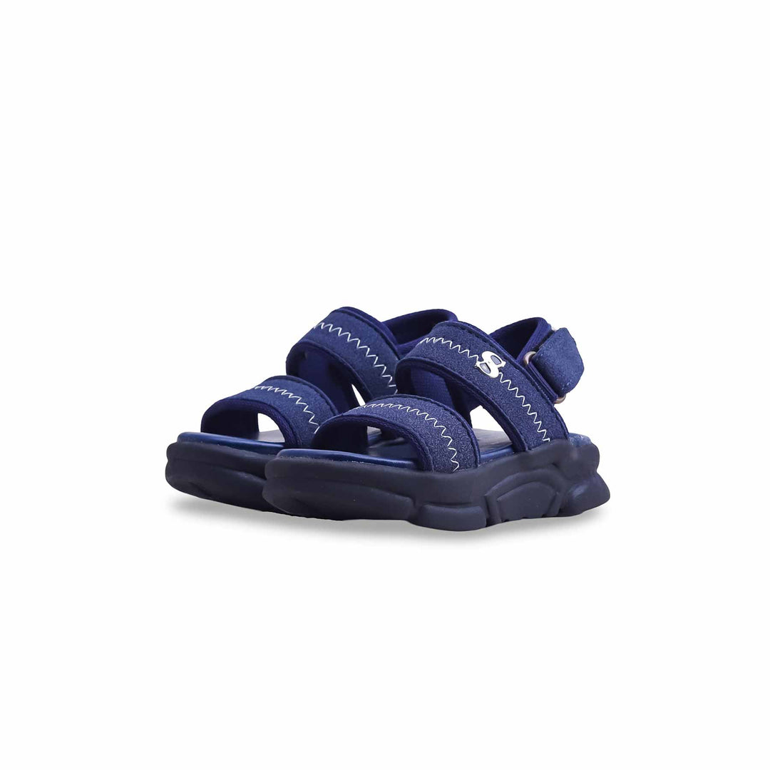 Boys Navy Casual Sandal KD4771