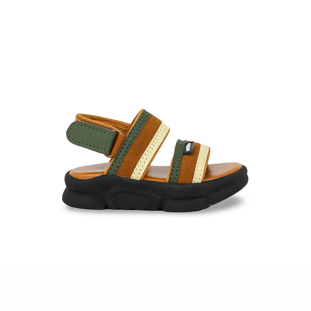 Boys Brown Casual Sandal KD4772