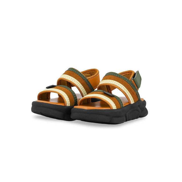 Boys Brown Casual Sandal KD4772