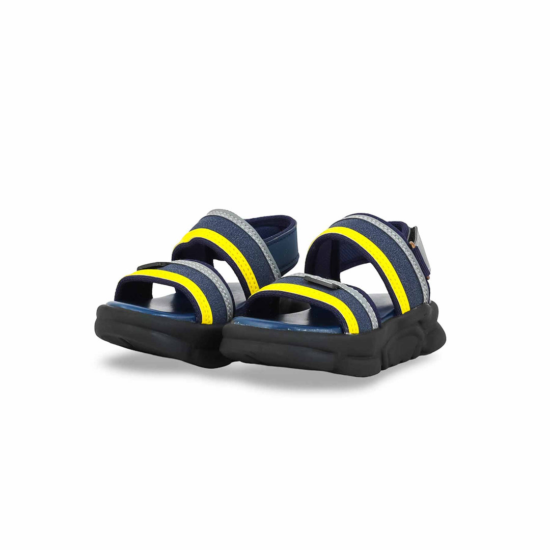 Boys Navy Casual Sandal KD4772