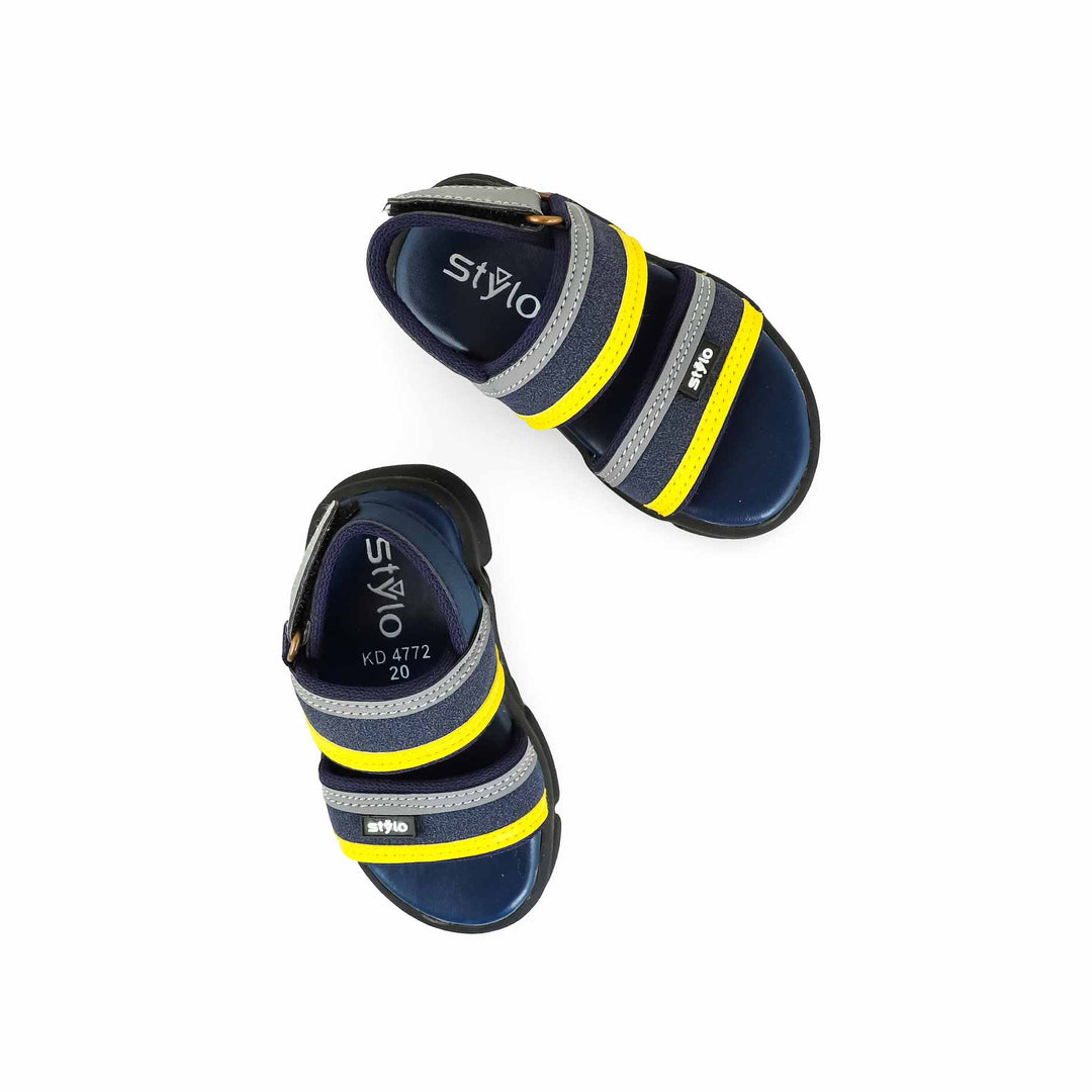 Boys Navy Casual Sandal KD4772