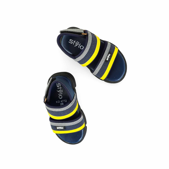 Boys Navy Casual Sandal KD4772
