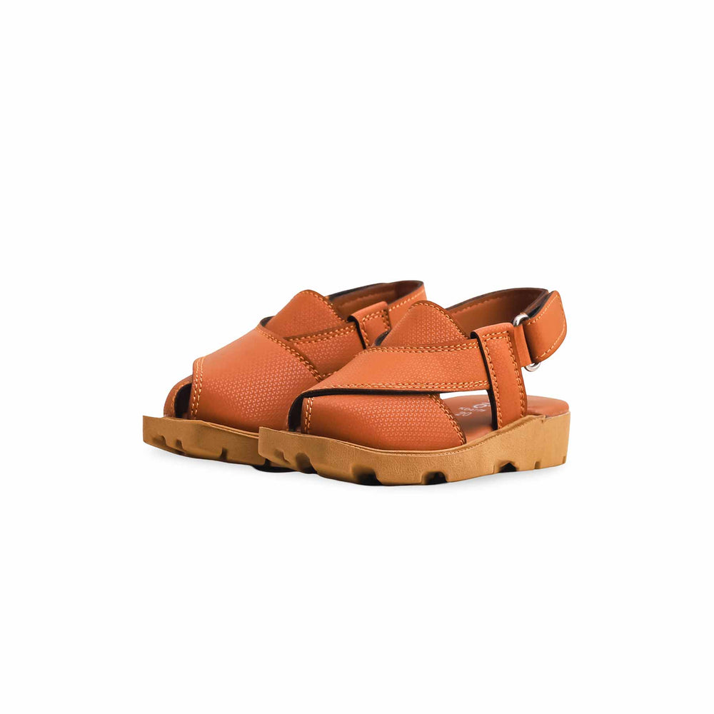 Boys Mustard Peshawari Chappal KD4779