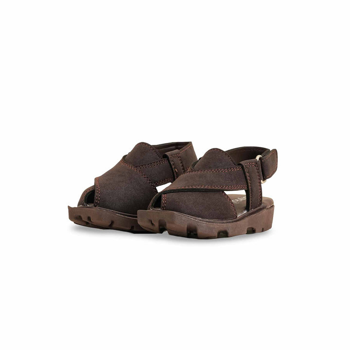 Boys Coffee Peshawari Chappal KD4780