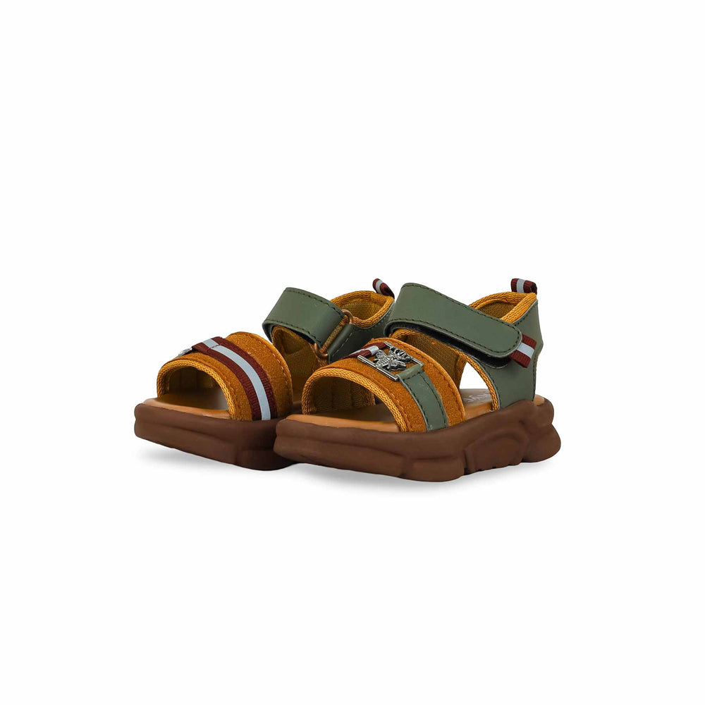 Boys Brown Formal Sandal KD4782