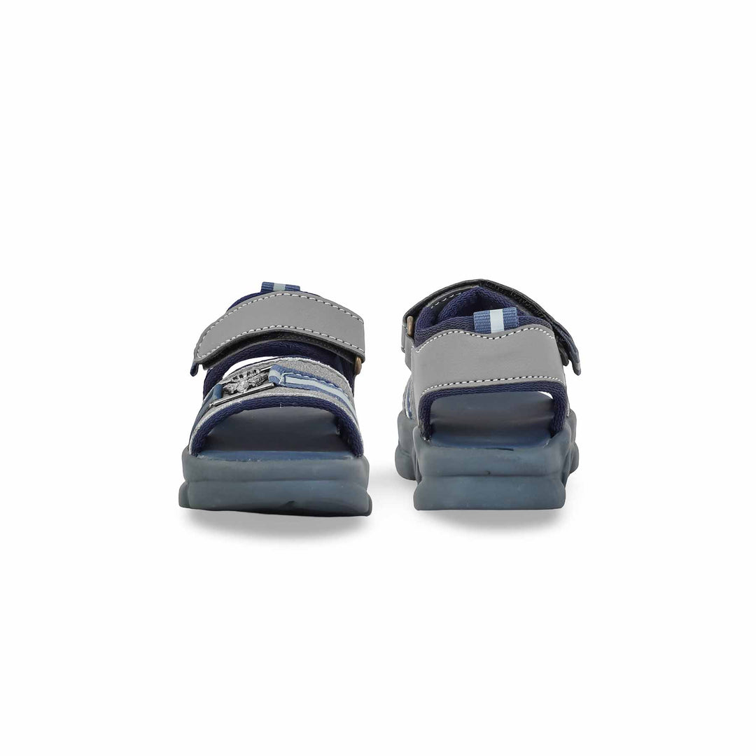 Boys Grey Formal Sandal KD4782