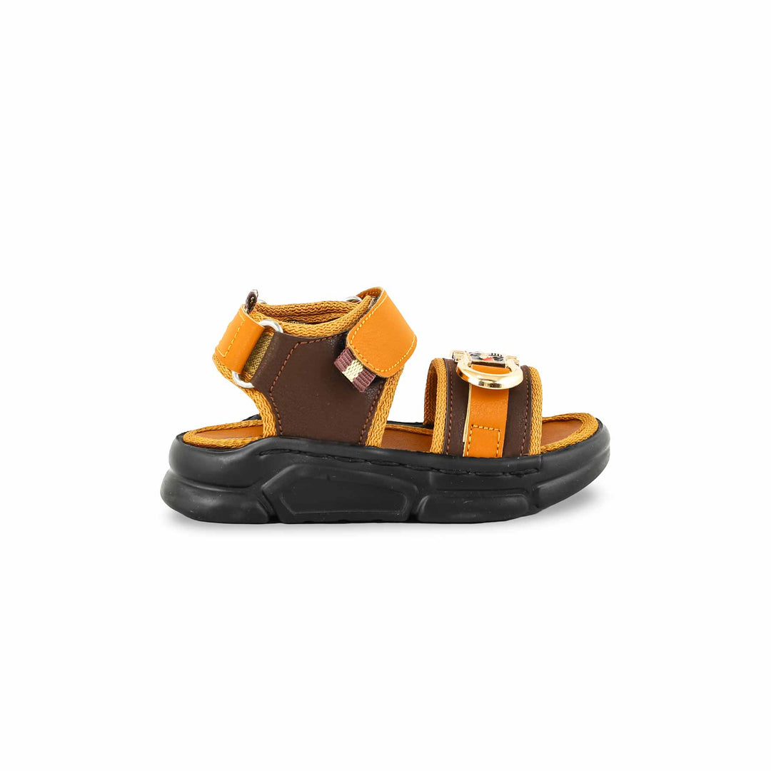 Boys Mustard Formal Sandal KD4784