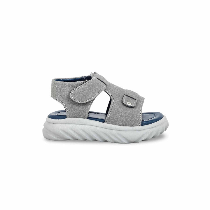 Babies Grey Casual Sandal KD4790