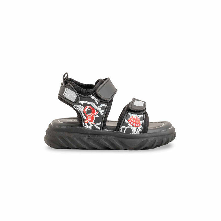 Babies Black Casual Sandal KD4793