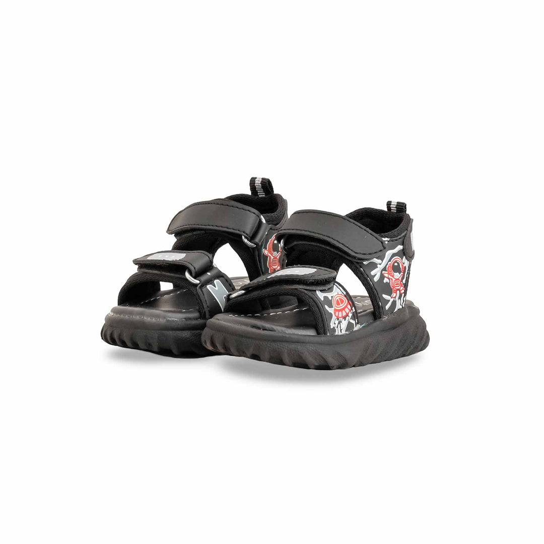 Babies Black Casual Sandal KD4793