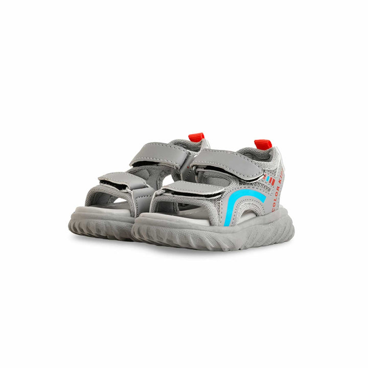Babies Grey Casual Sandal KD4794