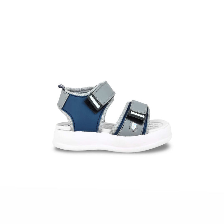 Babies Grey Casual Sandal KD4827
