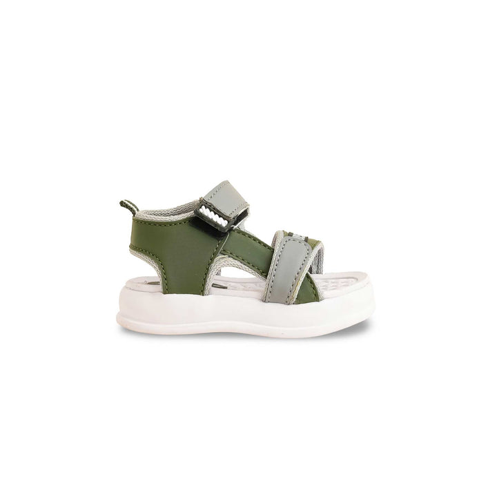 Babies Green Casual Sandal KD4828