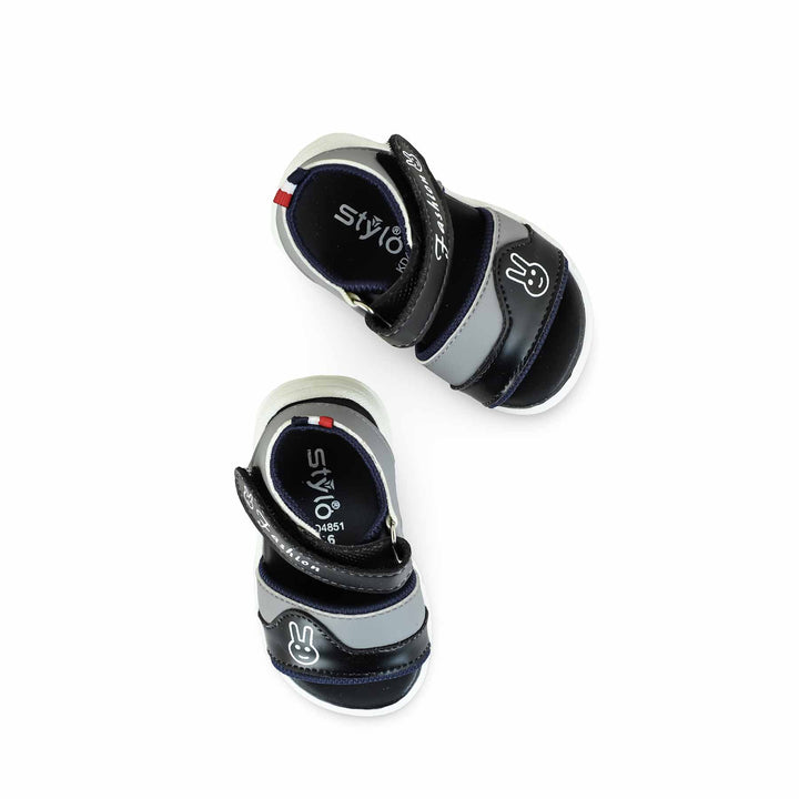Babies Black Casual Sandal KD4851