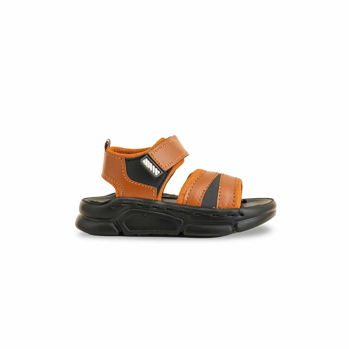 Boys Brown Formal Sandal KD4858