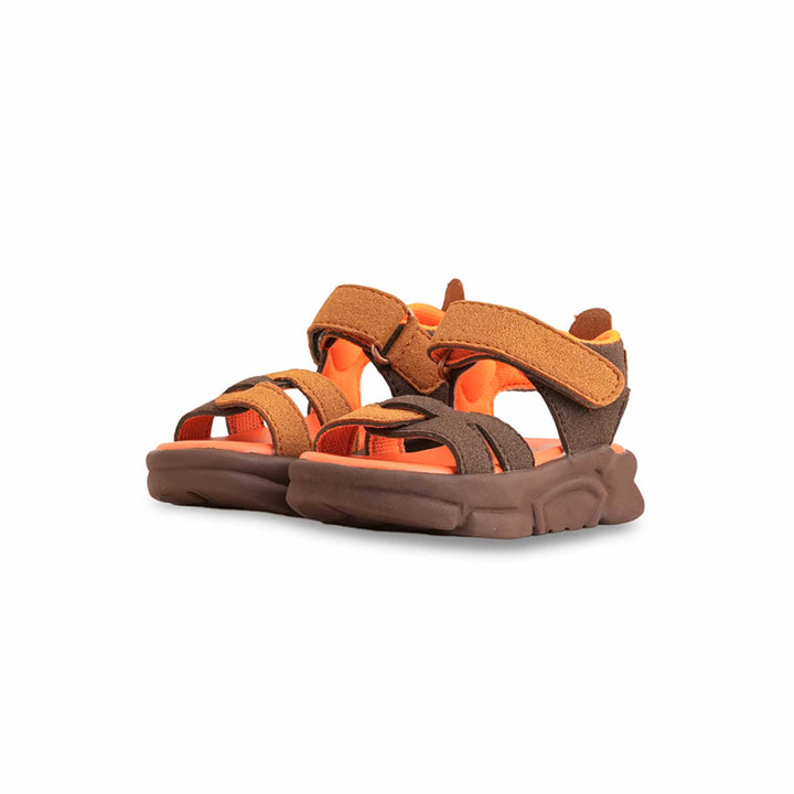 Boys Brown Formal Sandal KD4862