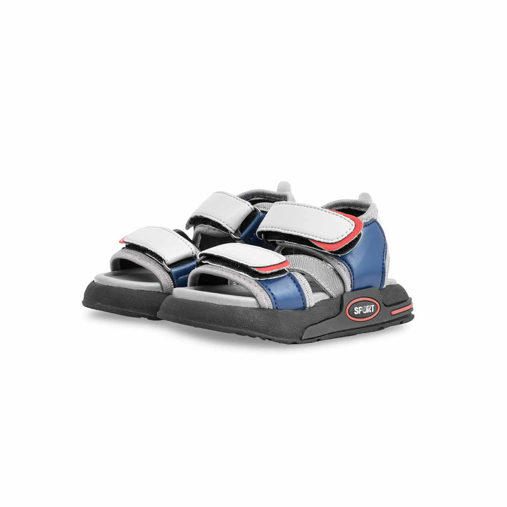 Boys Grey Casual Sandal KD4884