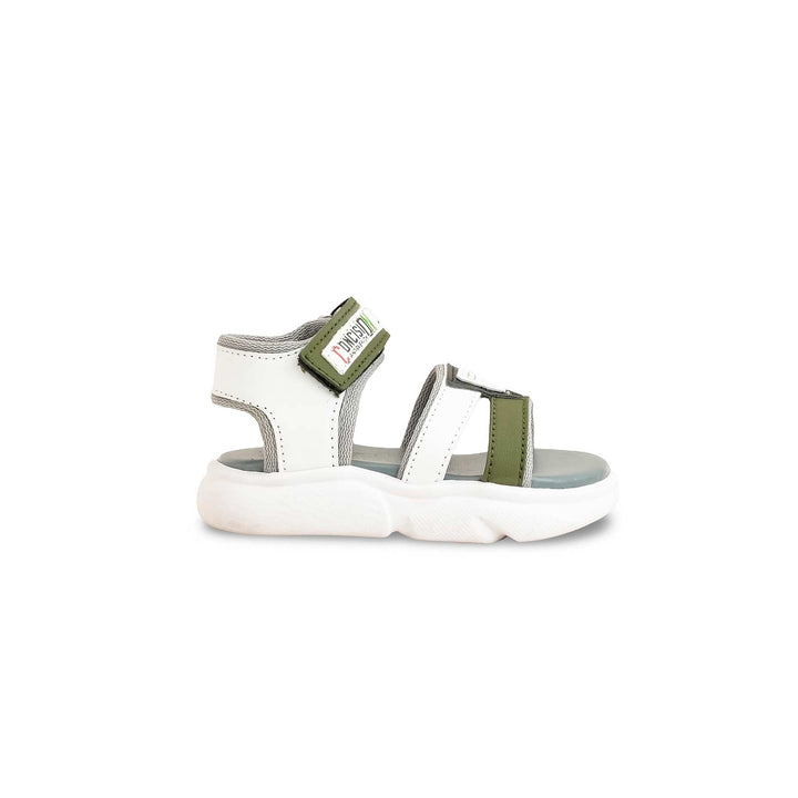 Boys Grey Casual Sandal KD4888