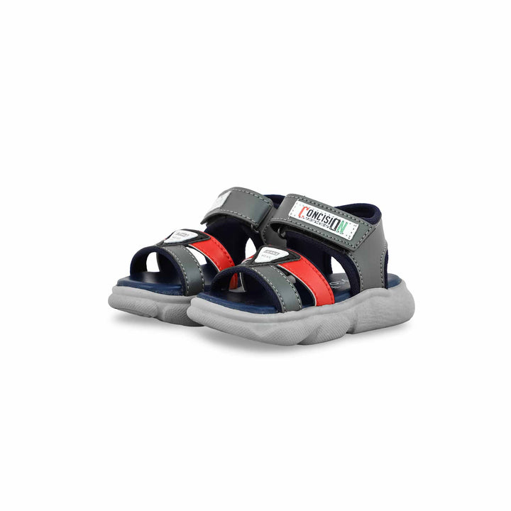 Boys Red Casual Sandal KD4888