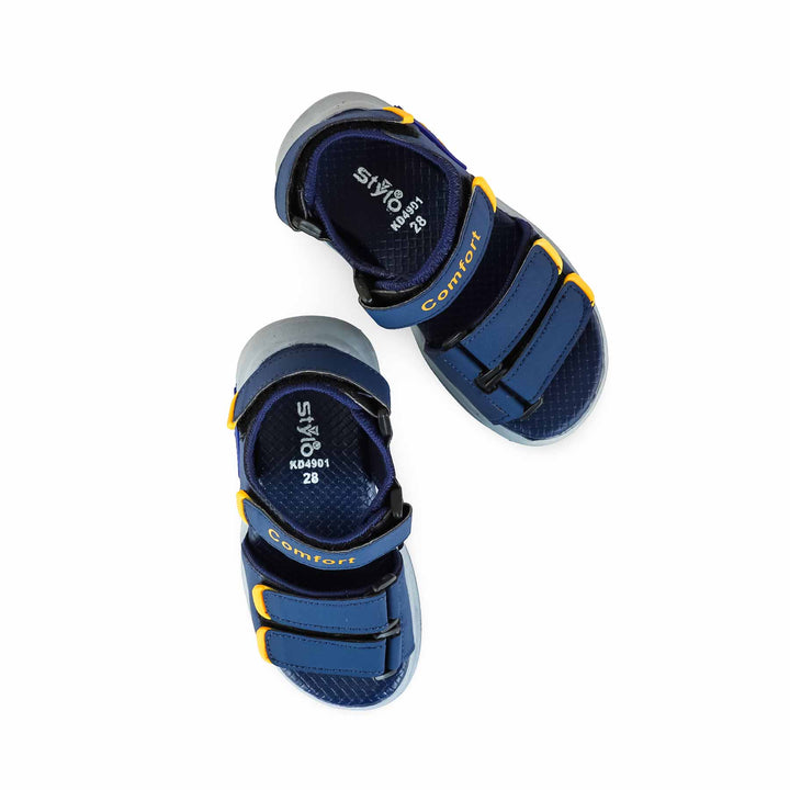 Boys Navy Casual Sandal KD4901