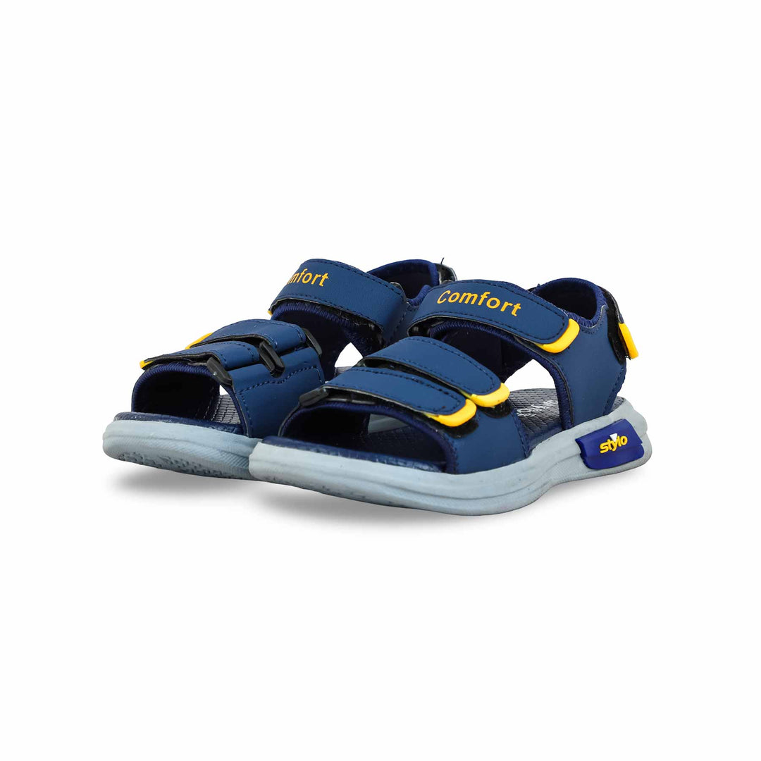 Boys Navy Casual Sandal KD4901