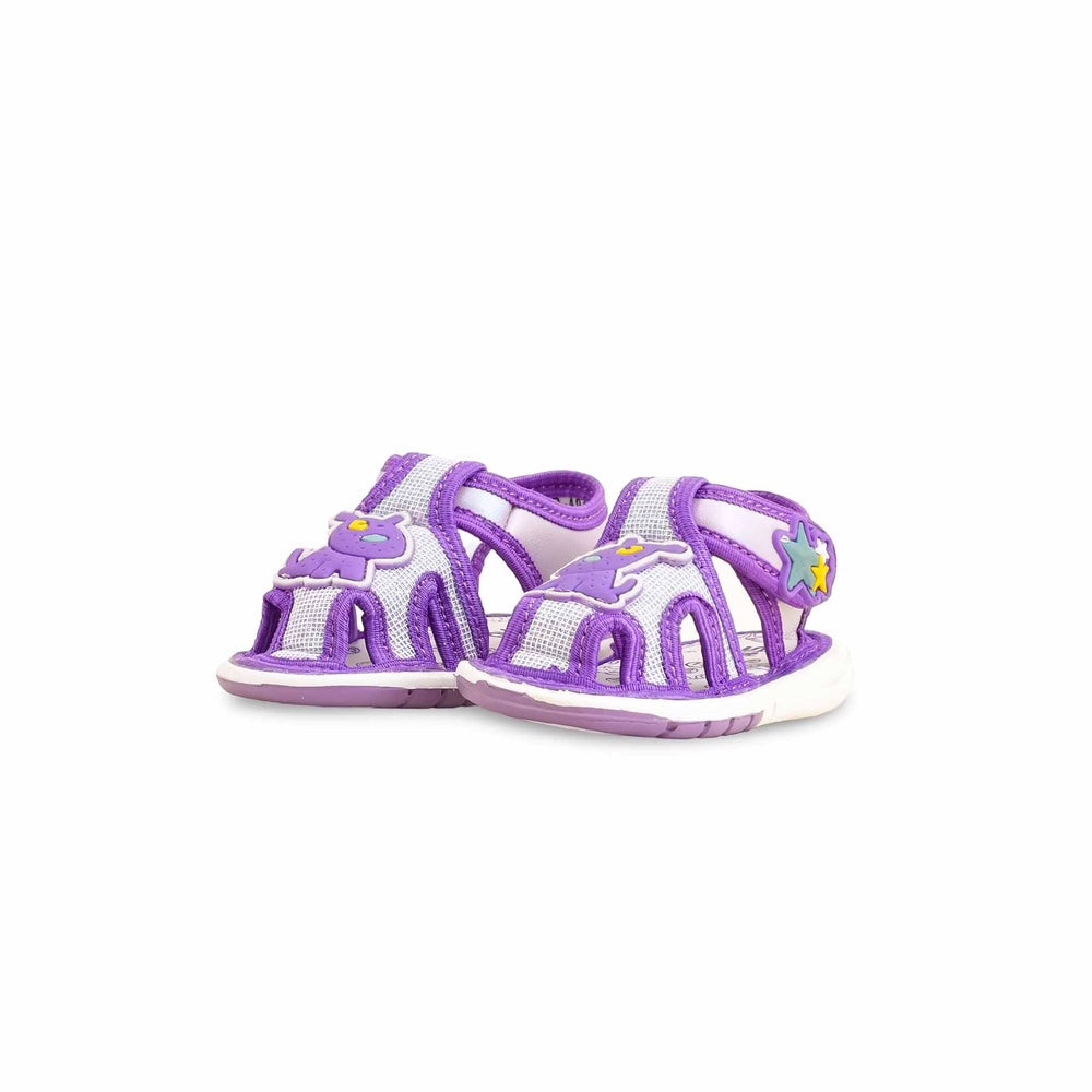 Babies Purple Casual Sandal KD4914