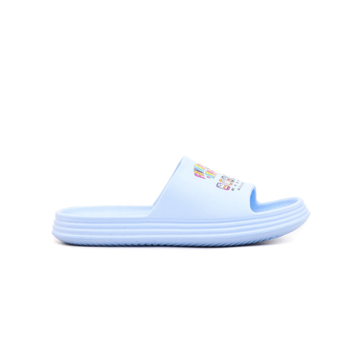 Girls Sky Blue Casual Slipper KD5162